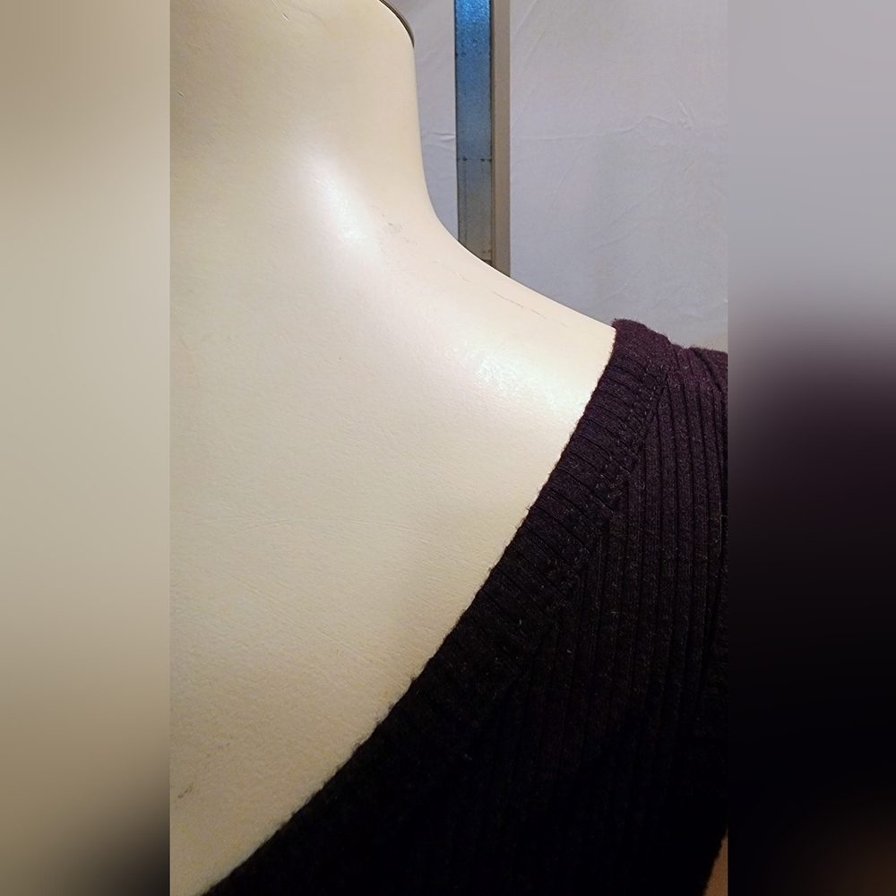 Garage Black Button-Down Ribbed Tank Top - Picture 5 of 9